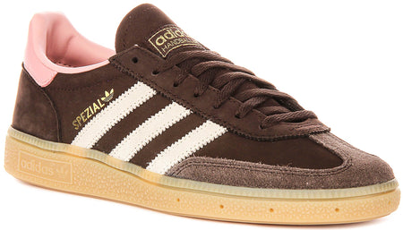 Adidas Handball Spezial In Bruin Roze Voor Dames