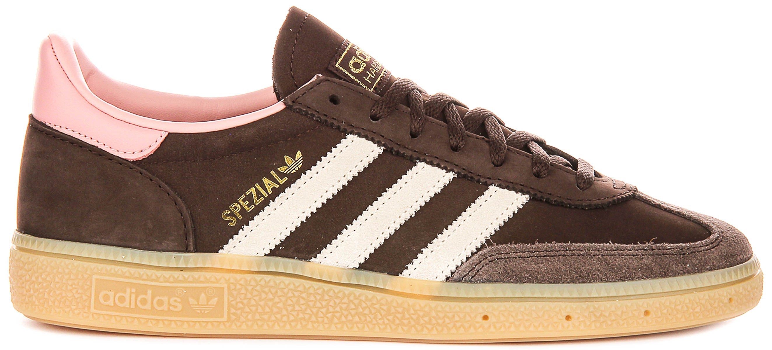 Adidas Handball Spezial In Bruin Roze Voor Dames