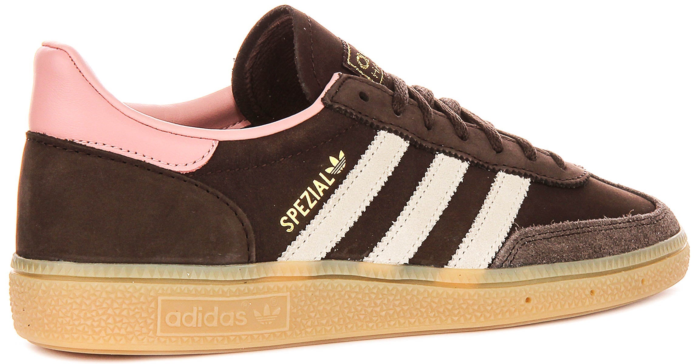Adidas Handball Spezial In Bruin Roze Voor Dames