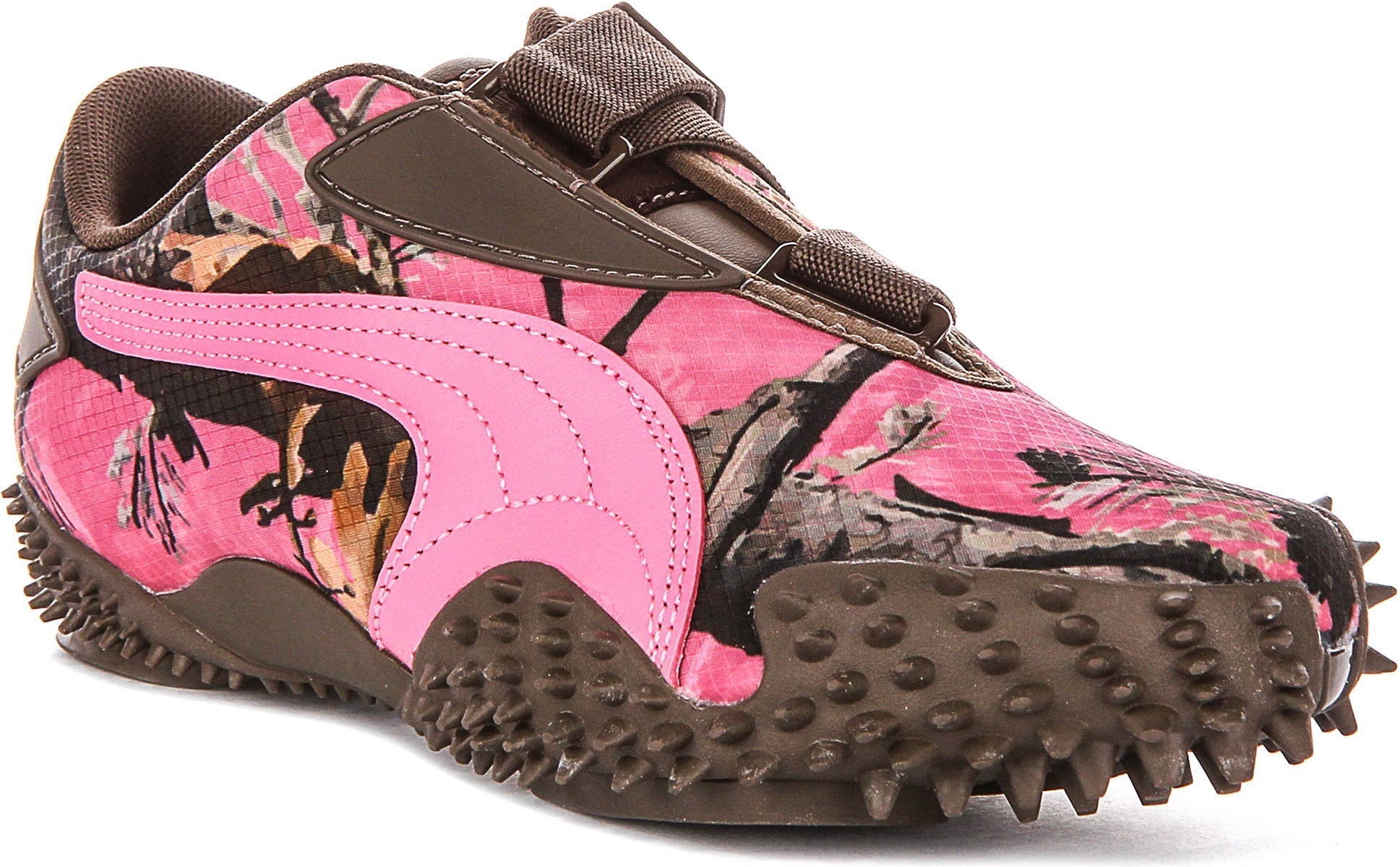 Puma Mostro Camo Ii In Brown Pink For Women