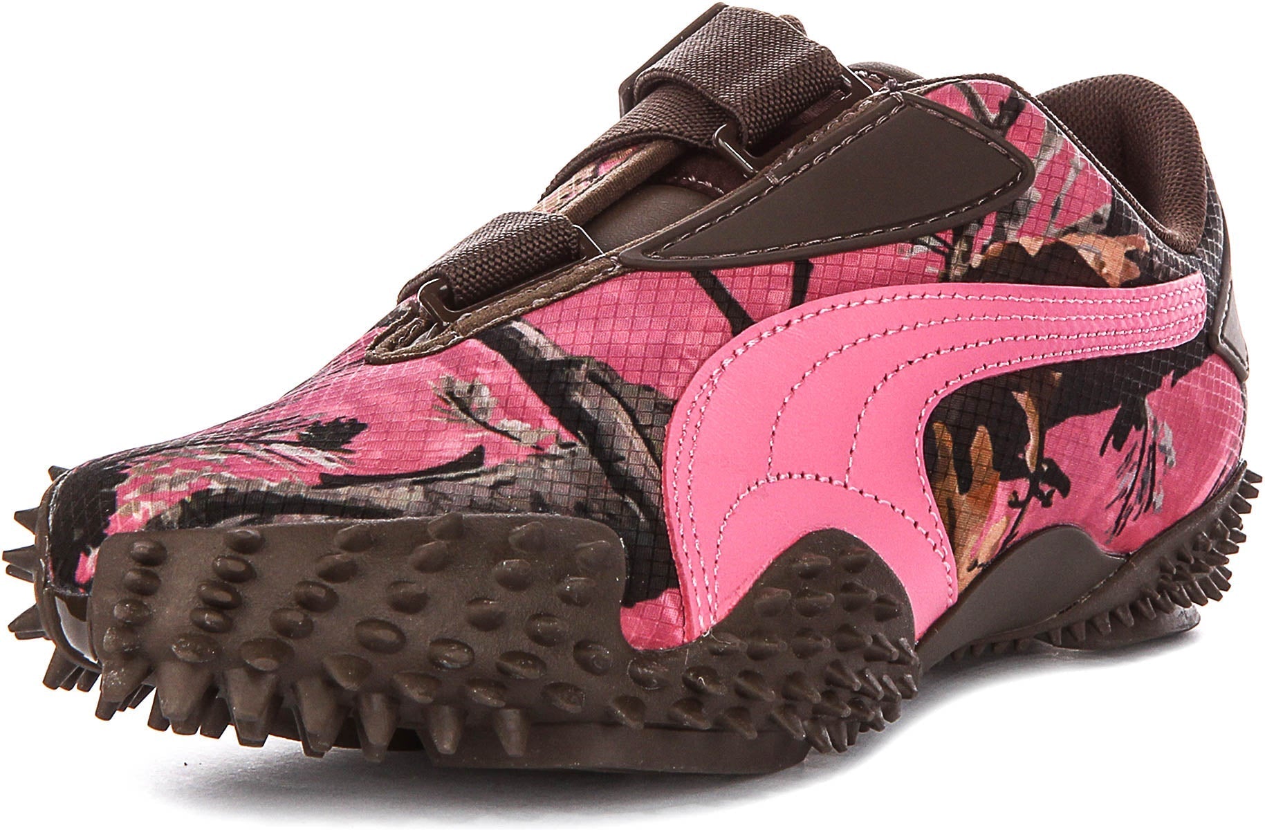 Puma Mostro Camo Ii In Brown Pink For Women