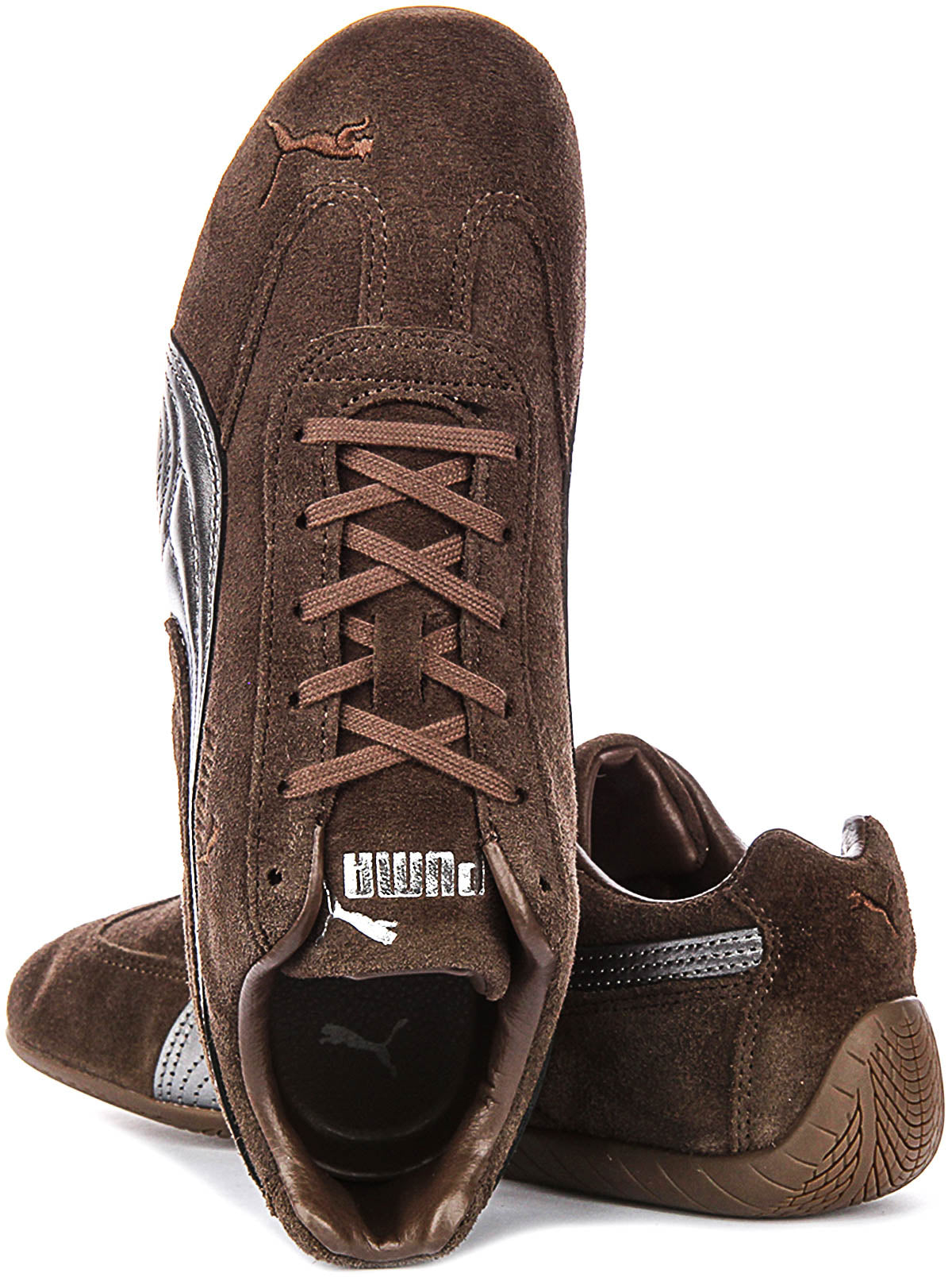 Puma Speedcat Lux in chocoladebruin
