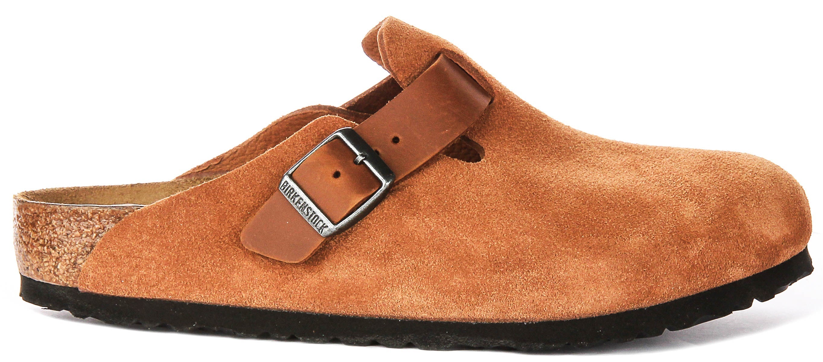 Birkenstock Boston Bs en Cognac | Coupe Régulière