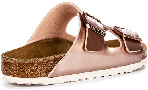 Birkenstock Arizona Kids Bs in Koper voor Junioren | Normale Pasvorm