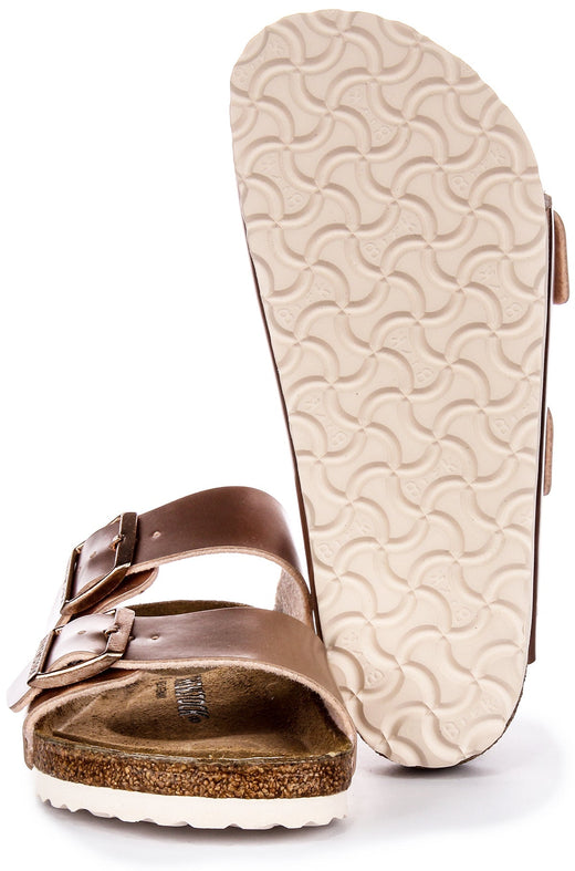 Birkenstock Arizona Kids Bs in Koper voor Junioren | Normale Pasvorm