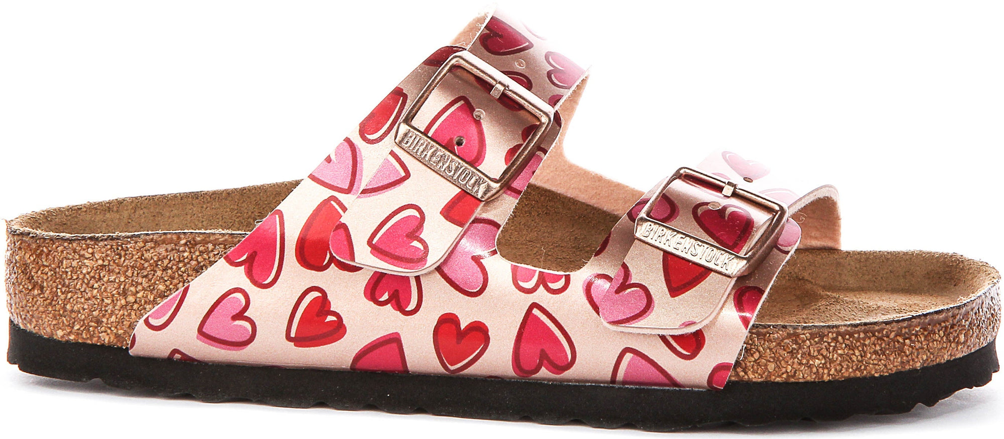 Birkenstock Arizona Kids Bs in Hartjes voor Junioren | Normale Pasvorm