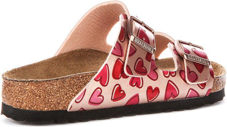 Birkenstock Arizona Kids Bs in Hartjes voor Junioren | Normale Pasvorm