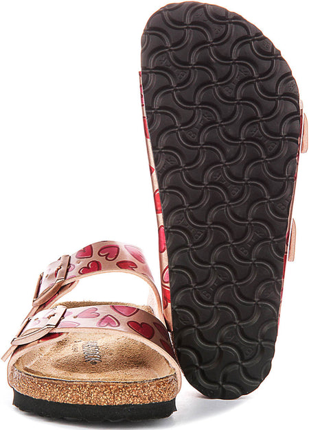 Birkenstock Arizona Kids Bs in Hartjes voor Junioren | Normale Pasvorm