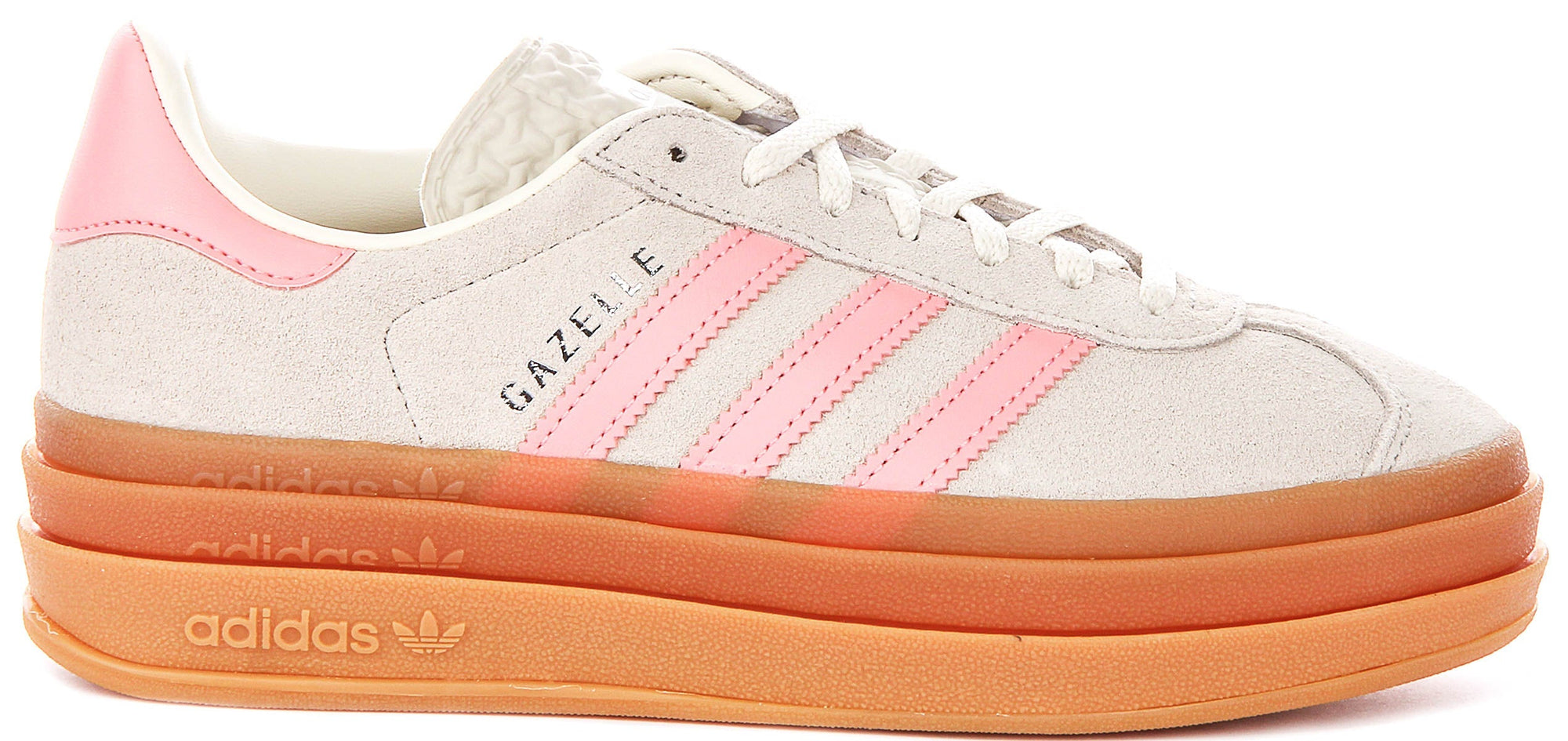 Adidas Gazelle Bold J In Cream For Junior