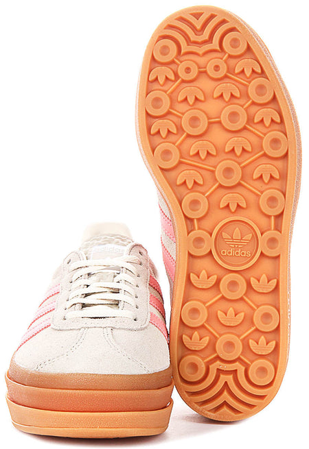 Adidas Gazelle Bold J In Cream For Junior