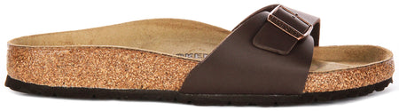 Birkenstock Madrid in Donkerbruin | Normale Pasvorm