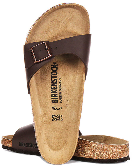 Birkenstock Madrid in Donkerbruin | Normale Pasvorm