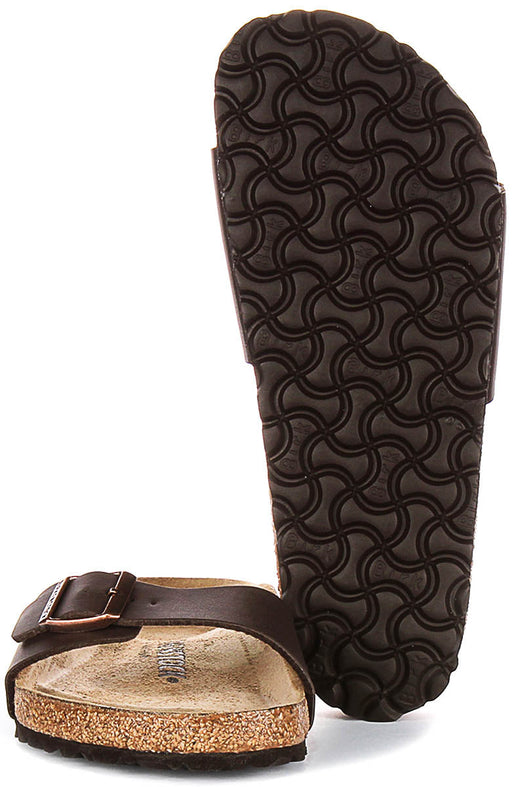 Birkenstock Madrid en Marron Foncé | Coupe Régulière