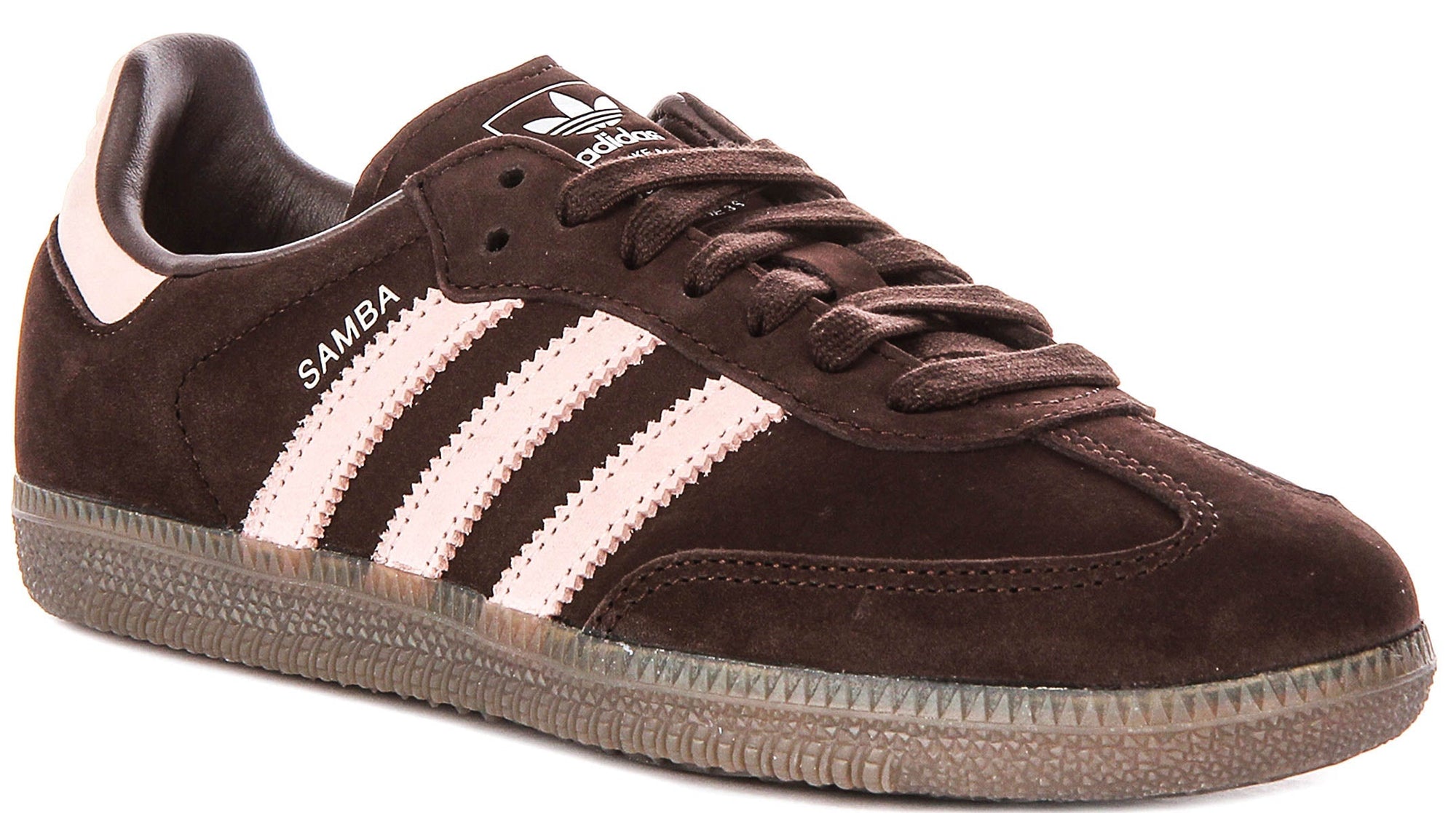 Adidas Samba OG W In Donkerbruin Roze Voor Dames