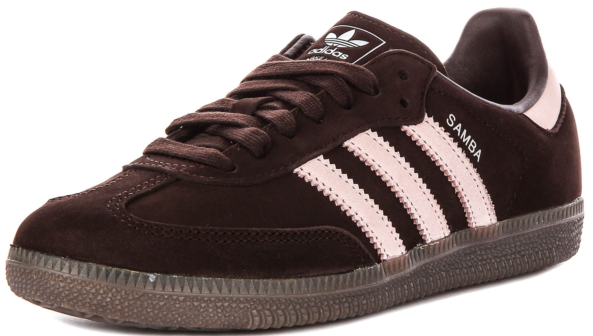 Adidas Samba OG W In Donkerbruin Roze Voor Dames