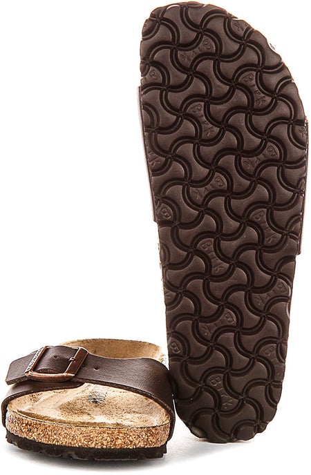 Birkenstock Madrid Bs In Dark Brown | Narrow Fit
