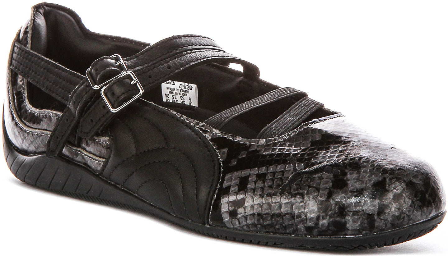 Puma SC Ballet Snake In Dark Grey Snake Print For Women