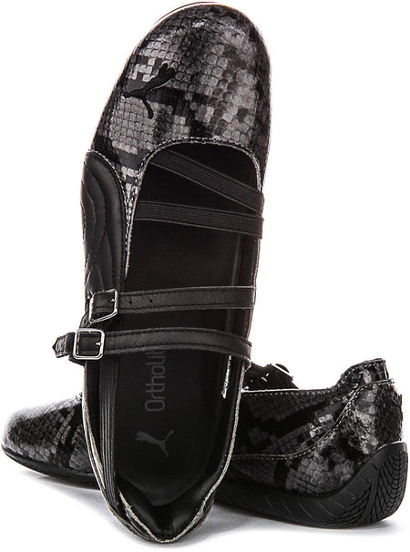 Puma SC Ballet Snake In Dark Grey Snake Print For Women