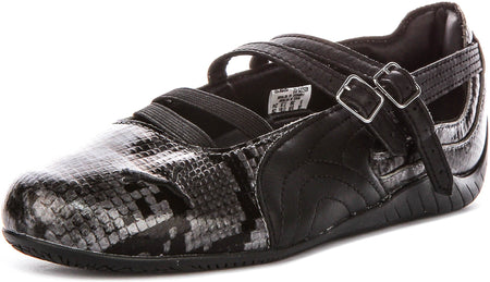 Puma SC Ballet Snake In Dark Grey Snake Print For Women