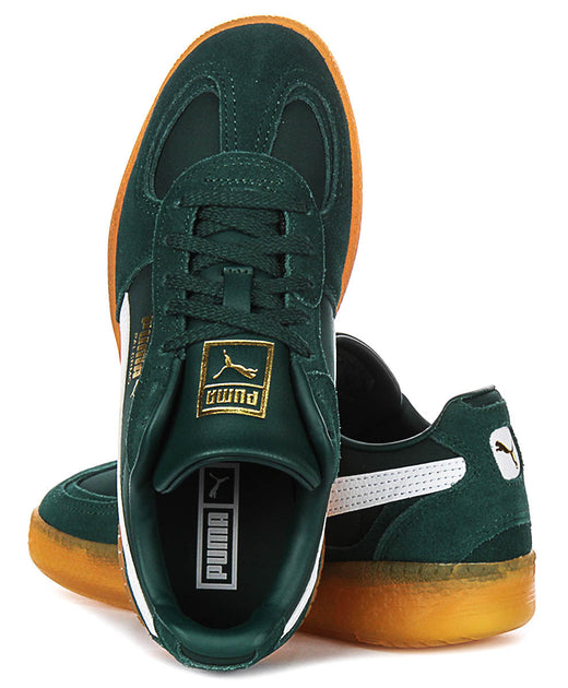 Puma Palermo Moda Tongue In Vert pour Femmes