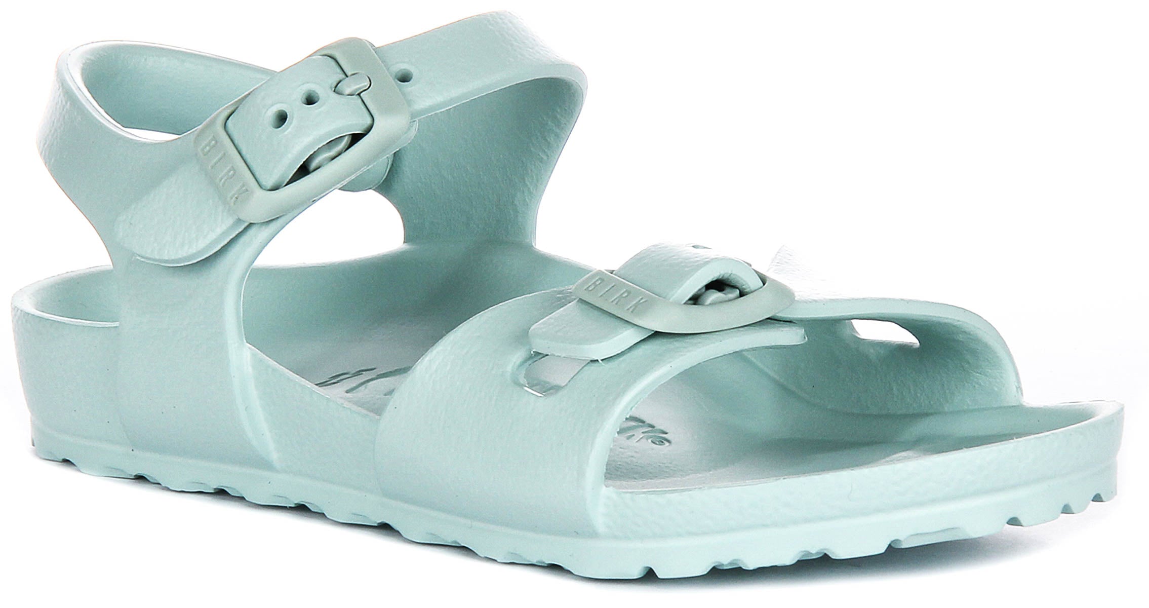 Birkenstock Rio Eva Kids en Vert | Coupe Étroit