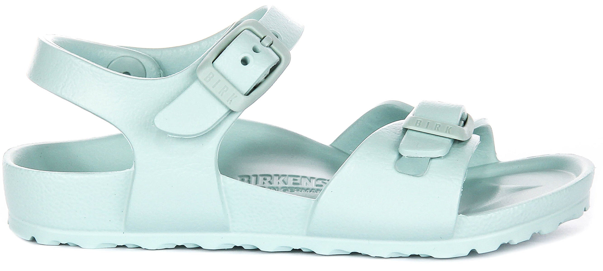 Birkenstock Rio Eva Kids en Vert | Coupe Étroit