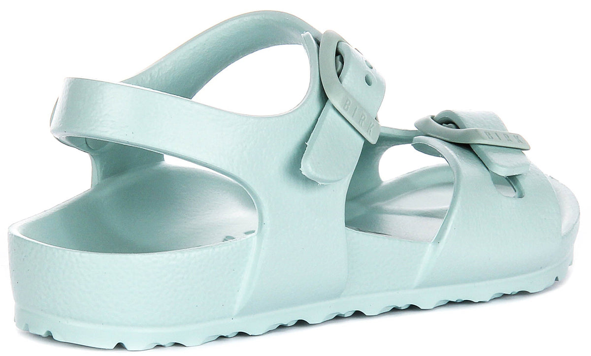 Birkenstock Rio Eva Kids in Verde | Taglio Stretto