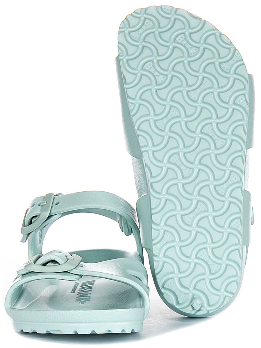 Birkenstock Rio Eva Kids in Verde | Taglio Stretto