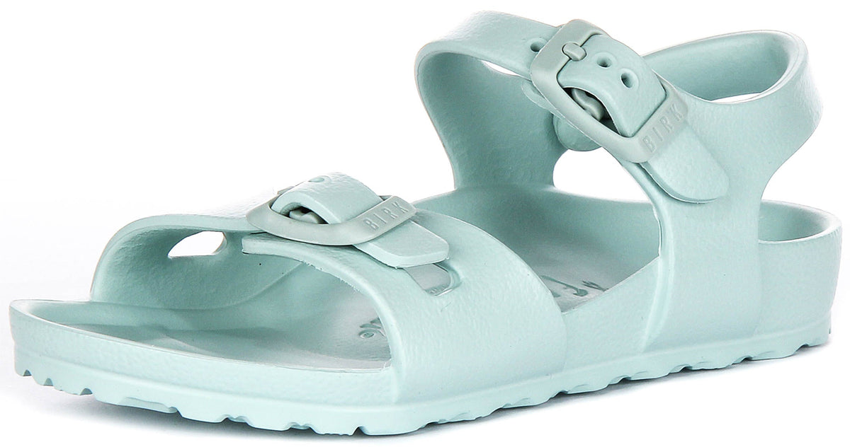 Birkenstock Rio Eva Kids i Grön | Smal passform