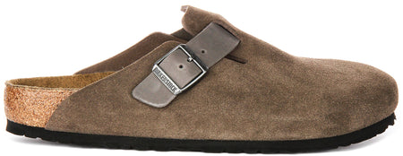 Birkenstock Boston Bs en Marron | Coupe Régulière