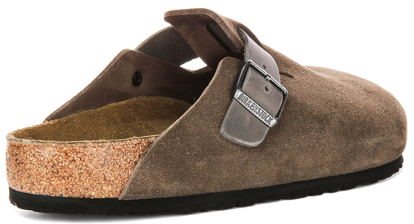 Birkenstock Boston BS i Brun | Normal passform