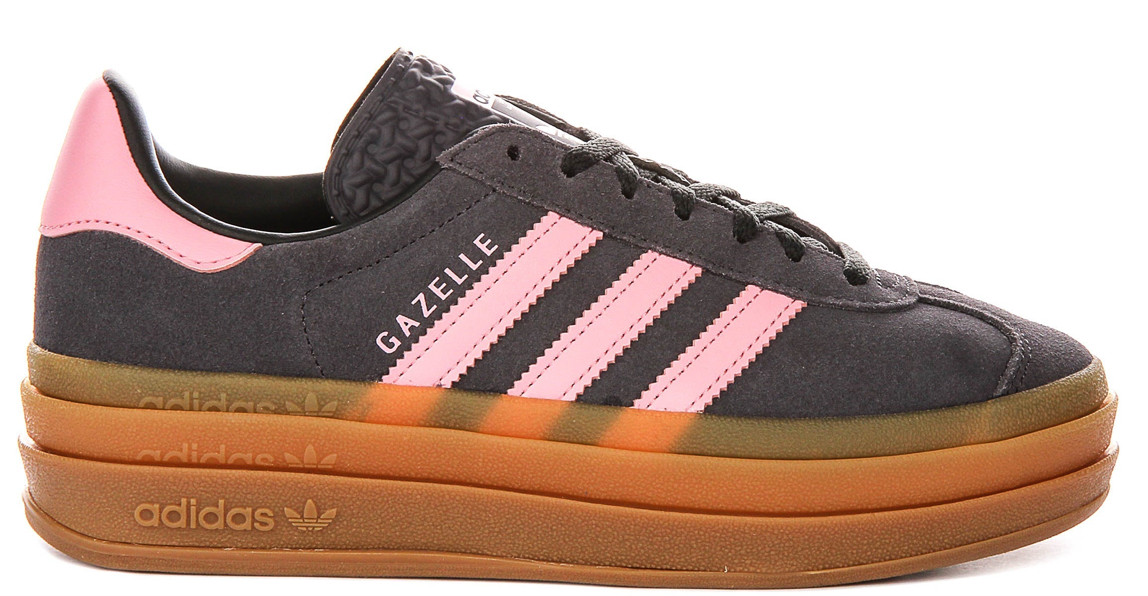 Adidas Gazelle Bold J i grårosa för ungdom