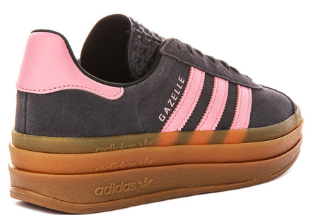 Adidas Gazelle Bold J i grårosa för ungdom
