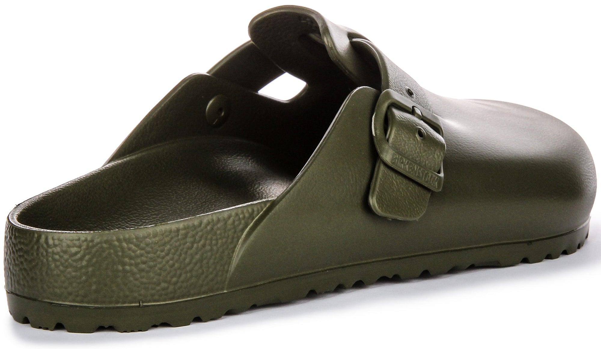 Birkenstock Boston EVA Klompen van Hoogwaardig en Geurloos EVA Rubber in Kaki