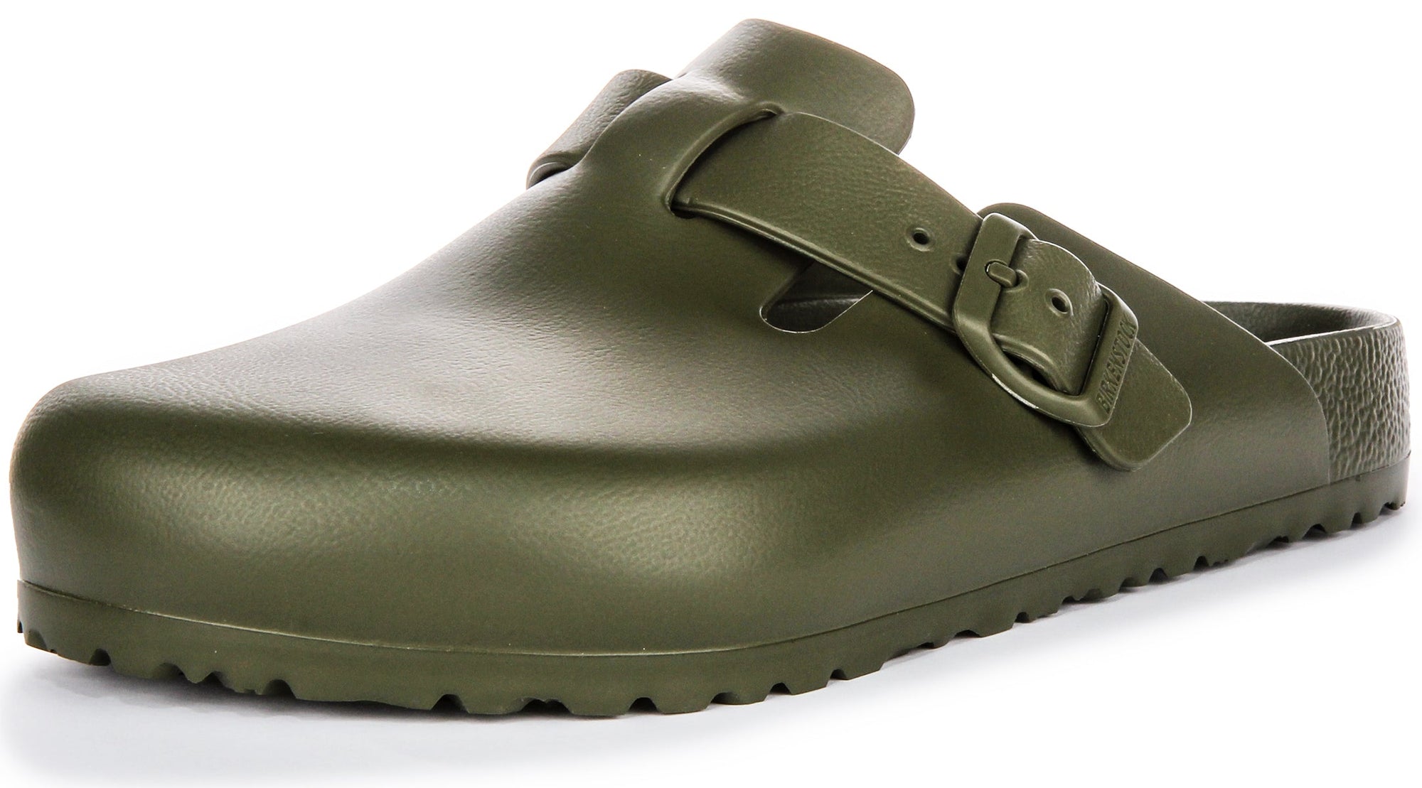 Birkenstock Boston EVA Klompen van Hoogwaardig en Geurloos EVA Rubber in Kaki