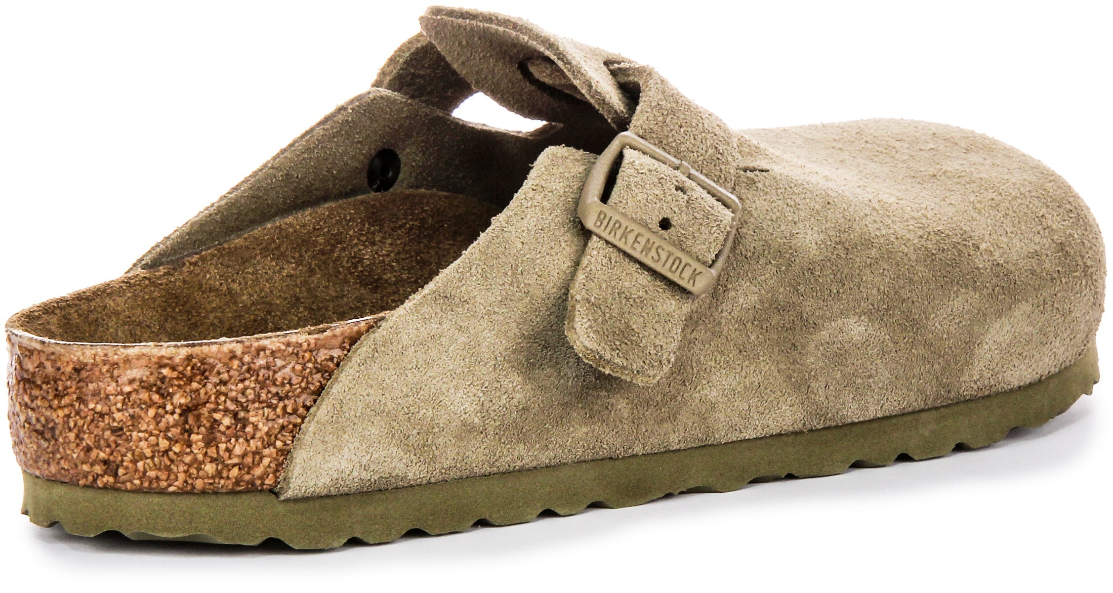 Birkenstock Boston Bs en Kaki | Coupe Régulière