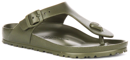 Birkenstock Gizeh Eva In Khaki | Regular Fit