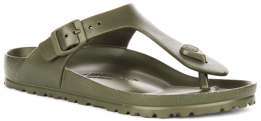 Birkenstock Gizeh Eva in Kaki | Vestibilità Regolare