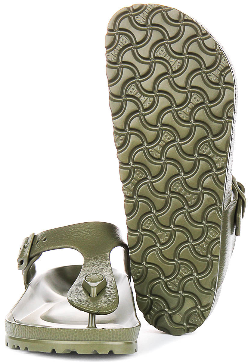 Birkenstock Gizeh Eva in Kaki | Vestibilità Regolare