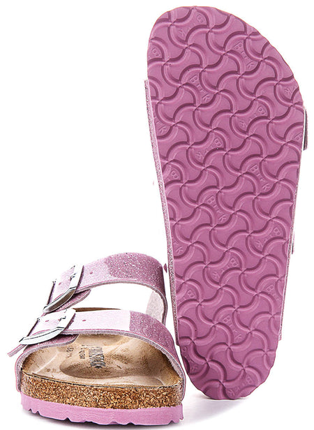 Birkenstock Arizona Kids Bs In Lavender For Juniors | Regular Fit