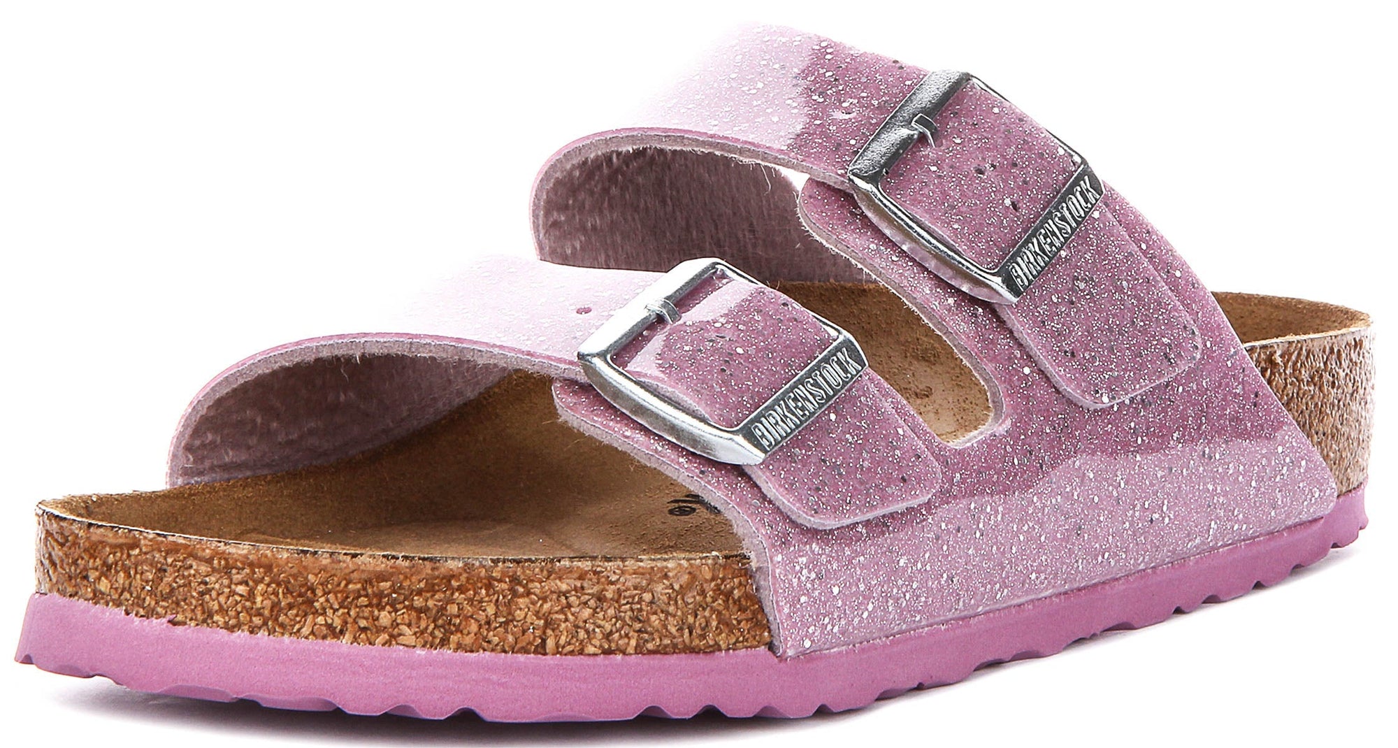 Birkenstock Arizona Kids Bs In Lavender For Juniors | Regular Fit