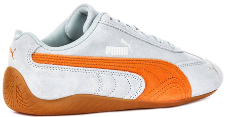 Puma Speedcat OG in lichtblauw oranje voor dames