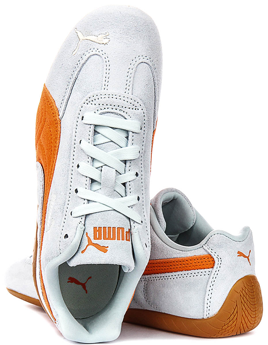 Puma Speedcat OG in lichtblauw oranje voor dames