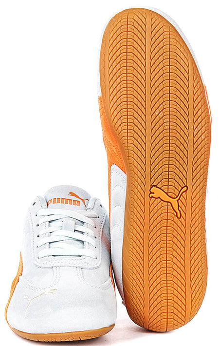 Puma Speedcat OG in lichtblauw oranje voor dames