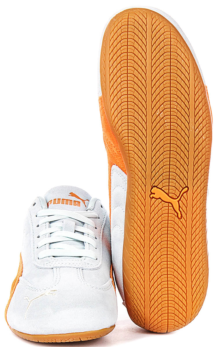 Puma Speedcat OG in lichtblauw oranje voor dames