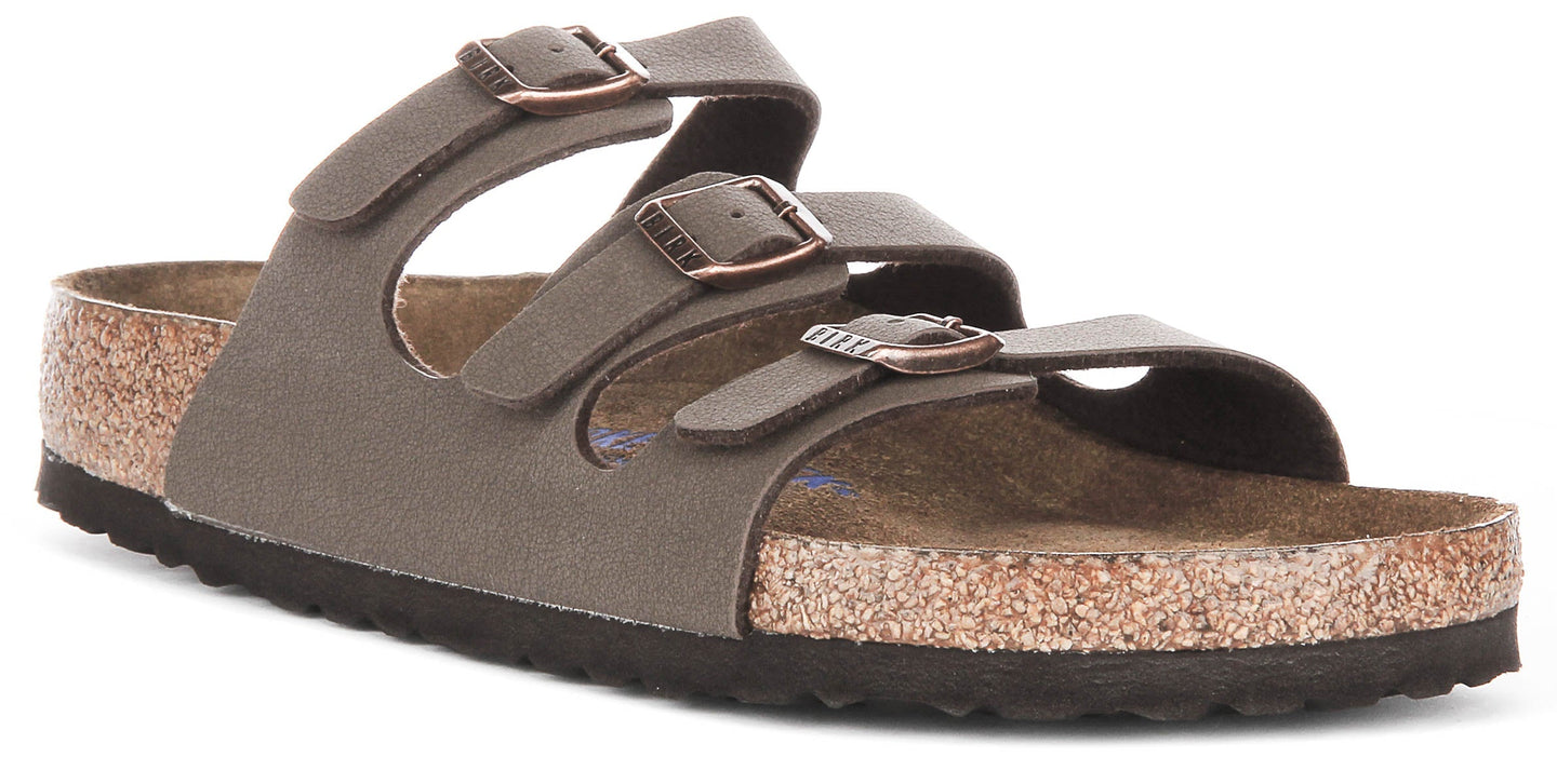 Birkenstock Florida Suola Morbida in Moca | Taglio Standard