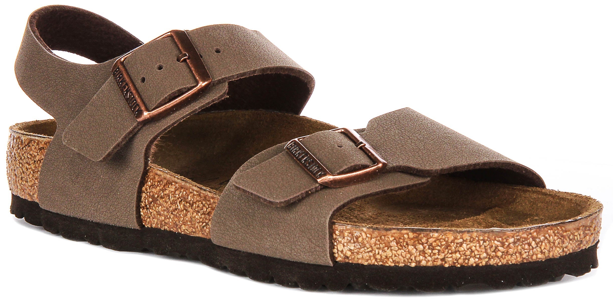 Birkenstock New York Kids en Moca pour Juniors