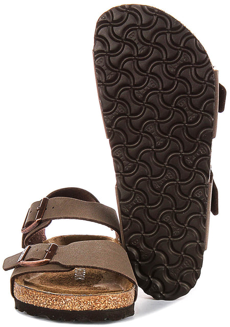 Birkenstock New York Kids en Moka pour Juniors