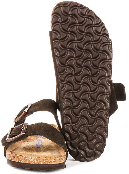 Birkenstock Arizona Softfootbed in Moca | Smalle Pasvorm