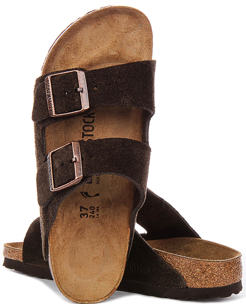 Birkenstock Arizona Bs in Moca | Smalle Pasvorm